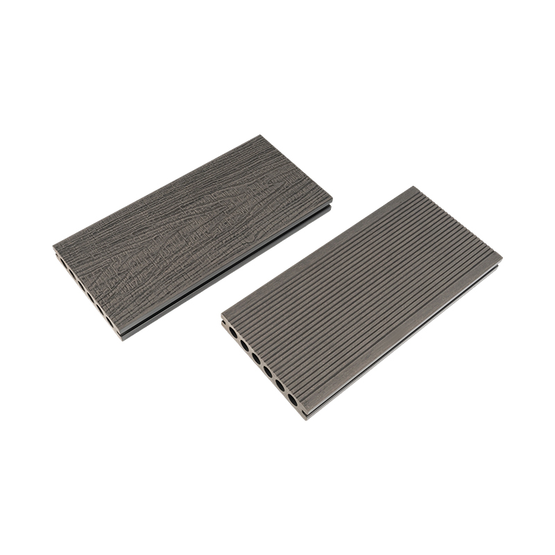 Ontto 3D kohokuvioitu komposiittiterassi ulkona