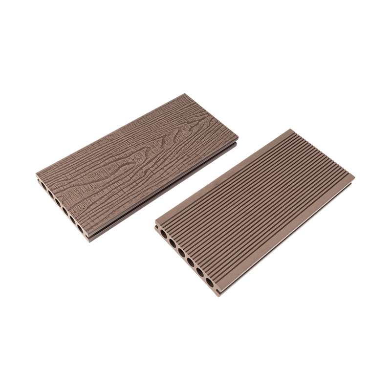 Ontto 3D kohokuvioitu komposiittiterassi ulkona